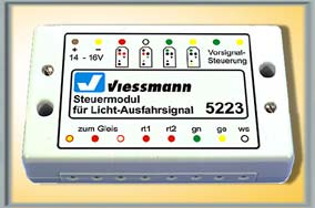 Artikel Bild: Viessmann 5223 Steuermodul Licht- Ausfahrsignal