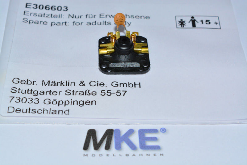 Artikel Bild: Märklin 306603 Motorschild für HLA Motor mit Kugellager E306603