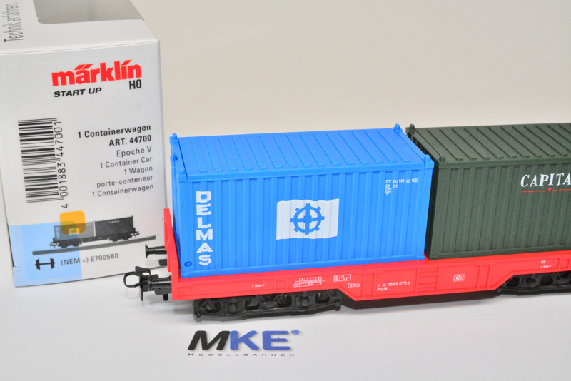 Artikel Bild: Märklin 44700 Güterwagen, Containerwagen, Wagen, DB AG, Ep. V (Start Up)
