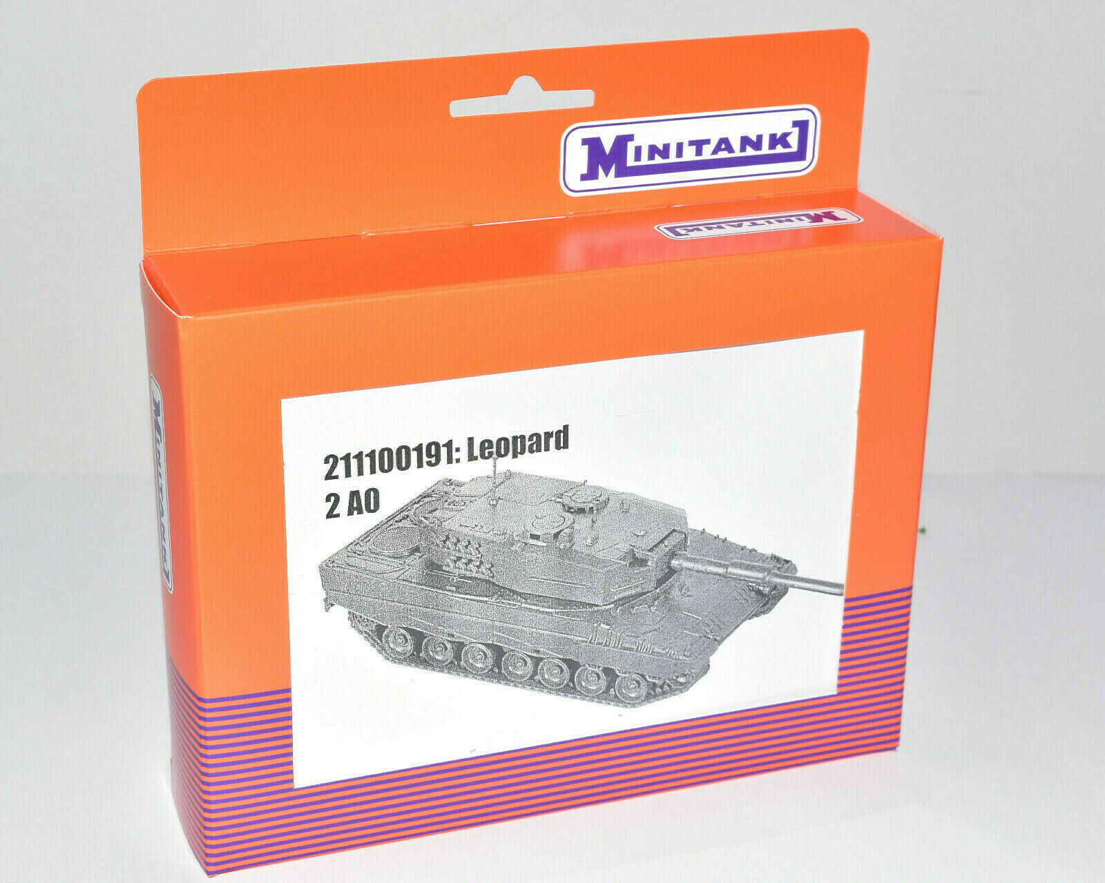 Artikel Bild: MINITANK 211100191 Leopard 2A0 Panzer, Bausatz, oliv Bw NEU & OVP 1:87
