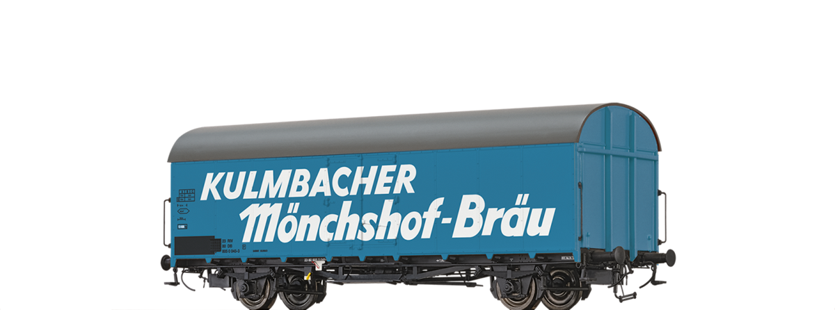 Artikel Bild: Brawa 47621 Kühlwagen Ibdlps383 "Kulmbacher Mönchshof-Bräu" der DB, Ep. IV