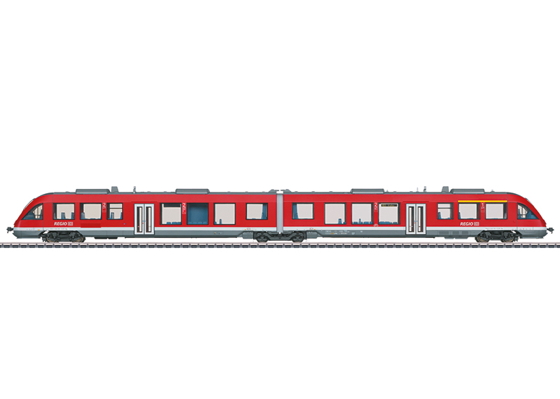 Artikel Bild: Märklin 37714 Nahverkehrs-Dieseltriebwagen Baureihe 648.2 der DB AG Ep. VI mfx+ & Sound DCC