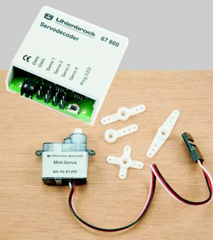 Uhlenbrock 67810 Servoantrieb & Decoder