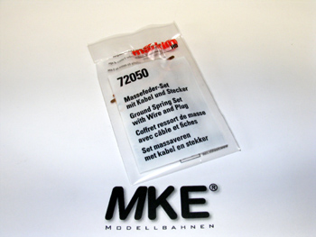 M�rklin 72050 Massefeder Set, 5 St�ck mit Kabel
