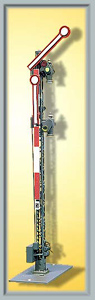 Artikel-Bild-Viessmann 4503 Form-Hauptsignal mit 2 ungekoppelten Flügeln und Langsamfahrfunktion