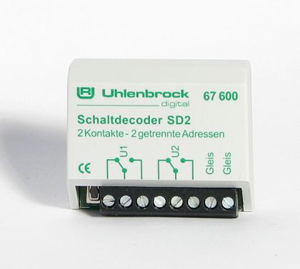 Uhlenbrock 67600 Schaltdecoder SD 2