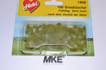 Artikel-Bild-HEKI 1800 Gras, Grasbüschel, 100 Stück Frühling