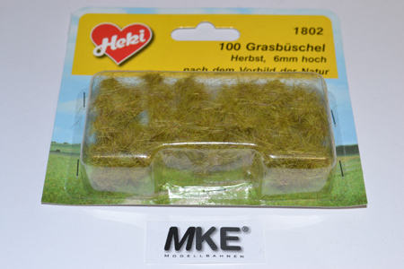 HEKI 1802 Gras, Grasbüschel, 100 Stück Herbst