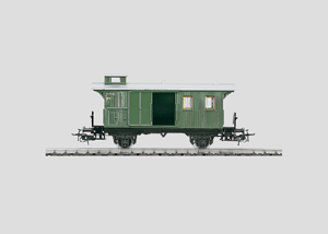 M�rklin 4038 Gep�ckwagen, Epochen I-V, gr�n