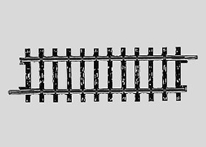 Artikel-Bild-Märklin 2201 K-Gleis gerade, Länge 1/2 = 90 mm