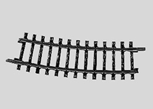 M�rklin 2223 K-Gleis gebogen 1/2 = 15�