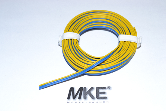 BELI Weichen- Kabel 3 adr. blau/blau/gelb 5m