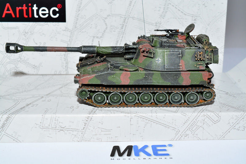 Artitec 6870096 Panzerhaubitze M109 A3G flecktarn Bundeswehr Bw 1:87