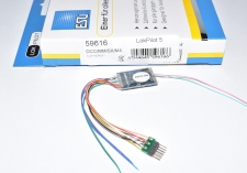 ESU 59616 LokPilot 5.0 DCC/MM/SX/M4, 6-pin NEM651 Decoder