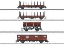 Märklin 46662 Güterwagen-Set 4-tlg. der DB, EP. III  Rms/Rmrs 31