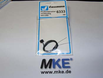 Artikel Bild: Viessmann 6333 LED- Flutlichtstrahler eckig