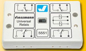 Artikel Bild: Viessmann 5551 Universal-Relais 1 x 4UM
