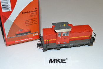 Artikel Bild: Märklin 36700 Diesellok DHG 700 Henschel, Werkslok Digital