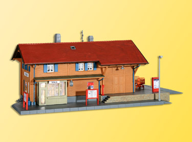 Artikel Bild: KIBRI 39372 kleiner Bahnhof "Solis" Bausatz, Neu & OVP!