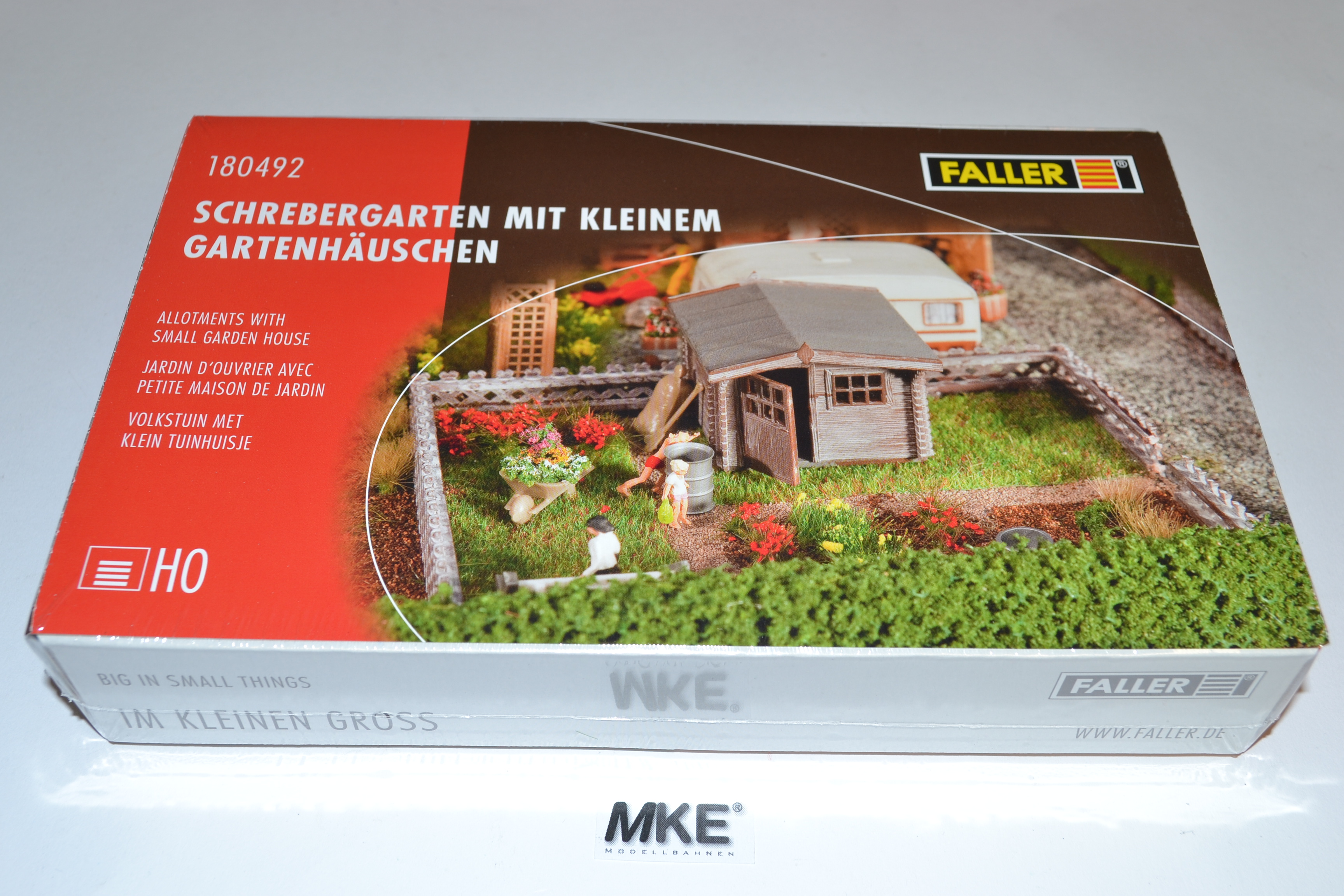 Artikel Bild: Faller 180492 Schrebergarten Gartenhaus  - Bausatz