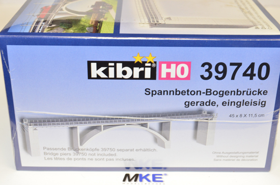 Artikel Bild: Kibri 39740 Spannbeton Bogenbrücke, Bausatz NEU in OVP