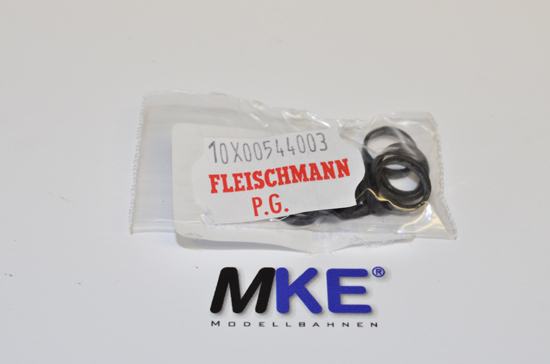 Artikel Bild: Fleischmann 544003 Ersatz- Haftreifen / Gummi 10 Stück Set