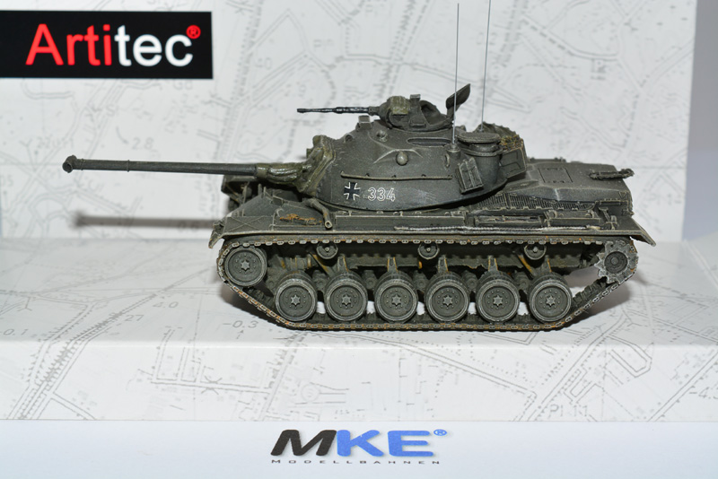 Artikel Bild: Artitec 6870055 M48 Kampfpanzer Panzer oliv Bw 1:87 