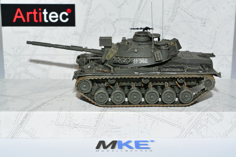 Artikel Bild: Artitec 6870058 M48 A2 Kampfpanzer Panzer oliv Bw 1:87 