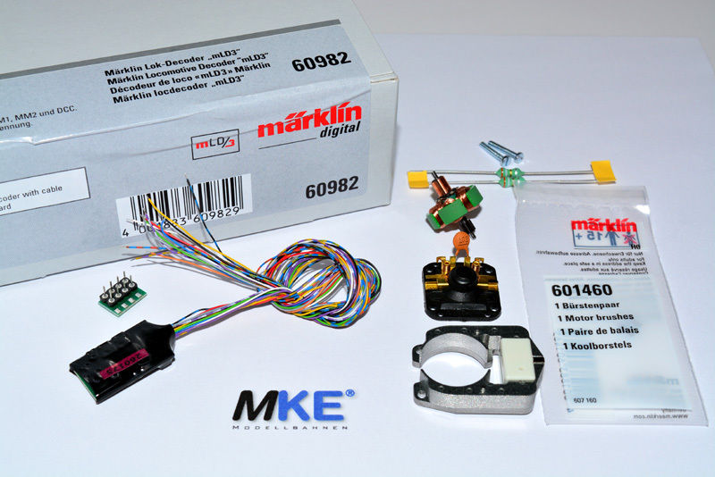 Artikel Bild: Märklin 60982 mLD3 DCC / mfx Digital- Decoder & Motor 60941 (60901) Set 