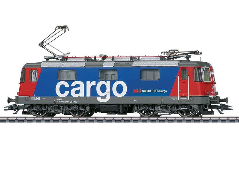 Artikel Bild: Märklin H0 37340 Elektrolokomotive Re 421 E-Lok SBB- Cargo, Ep.VI mfx+Sound, DCC