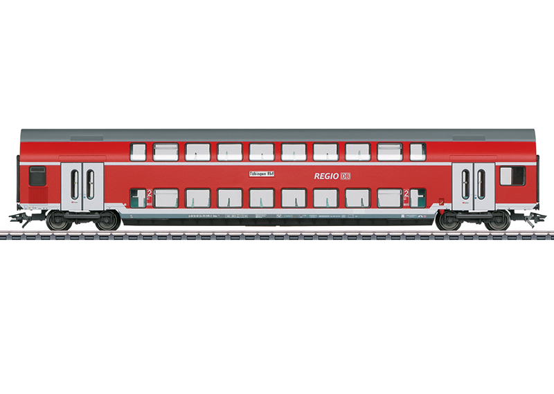 Artikel Bild: Märklin 43568 Doppelstockwagen 2. Klasse DoSto rot, DB AG, Ep.VI