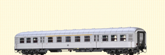 Artikel Bild: Brawa 46607 Nahverkehrswagen Silberling DB 1.+2. Klasse, Ep. II, AC mit LED-Bel.