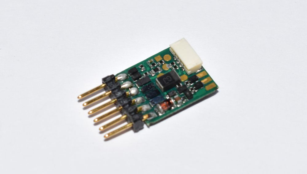 Artikel Bild: Uhlenbrock 73416 ID2 Mini- Lokdecoder Decoder Multi, 6 pol. NEM, microSUSI, 0,7A