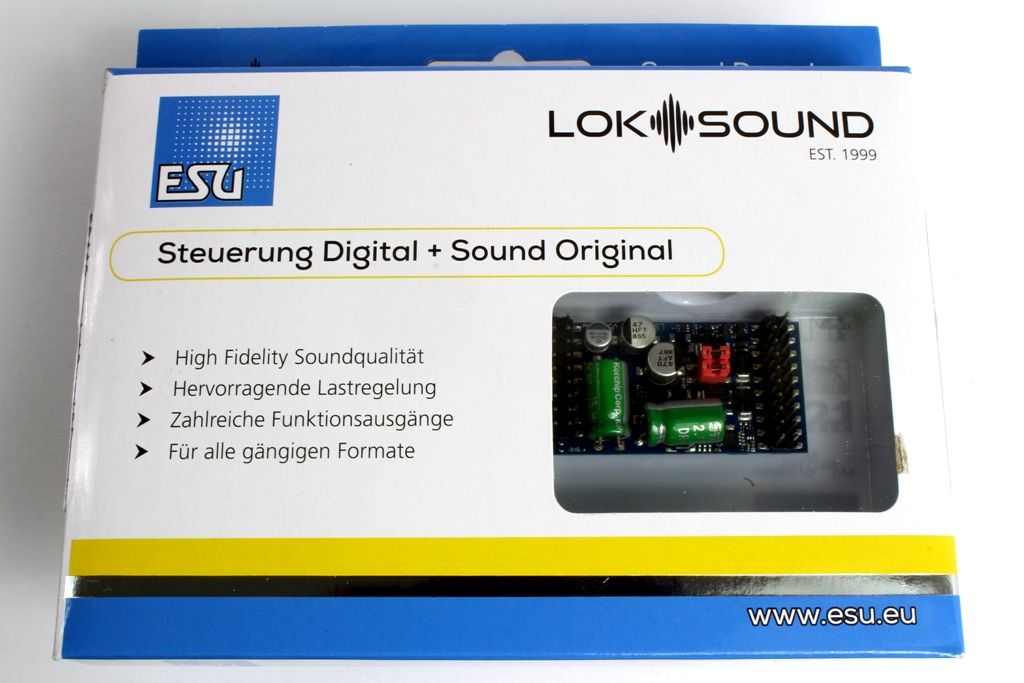 Artikel Bild: ESU 58315 LokSound L 5.0 mfx M4 Digitaldecoder inkl. Sound Spur 0 Nachfolger 54399