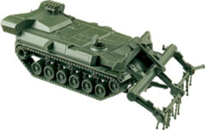 Artikel Bild: Minitank 211101011 Panzer MiRPz Keiler Minenräumpanzer Bw, Bausatz NEU in OVP