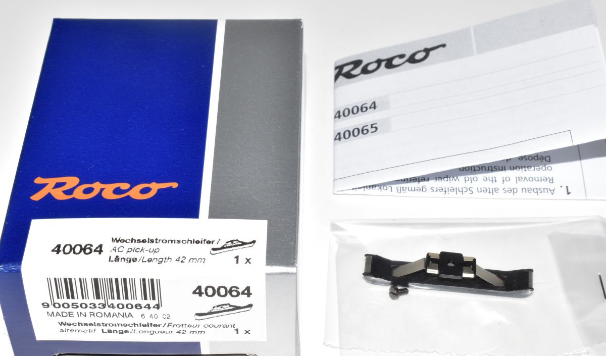 Artikel Bild: Roco 40064 Flüster- Schleifer AC 42mm Wechselstromschleifer