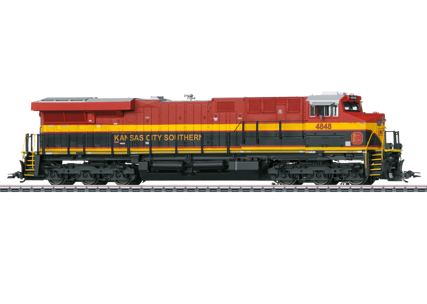 Artikel Bild: Märklin H0 38442 US-Güterzuglok Typ General Electric ES44AC der KCS mfx/DCC Sound
