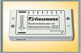 Artikel-Bild-Viessmann 5233 Rückmelde- Decoder Gleisbesetztmelder