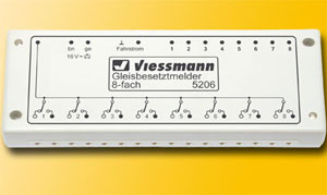 Viessmann 5206 Gleisbesetztmelder, 8-fach
