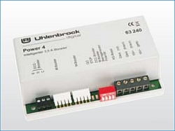 Artikel-Bild-Uhlenbrock 63220 Power 40 Booster 3,5 A MM mfx DCC mit Netzteil (63240)