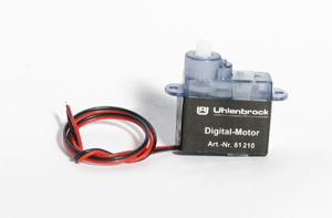 Artikel-Bild-Uhlenbrock 81210 Digital- Motor m. integr. Digitaldecoder
