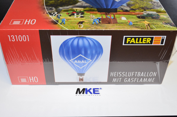 Artikel-Bild-Faller 131001 ARAL Heißluftballon, Bausatz!