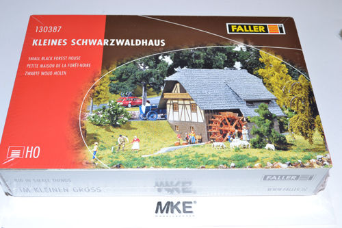 Artikel-Bild-Faller H0 130387 Schwarzwaldhaus / Mühle Bausatz 
