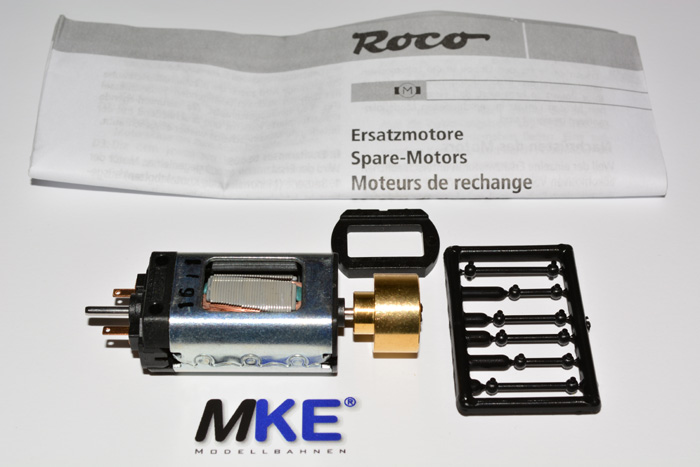 Roco 85060 Motor mit Schwungmasse,  Re- Motorkit mit Zubehör