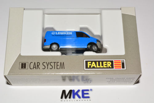 Faller Car System 161583 VW T5 Transporter Lemken blau  1:87