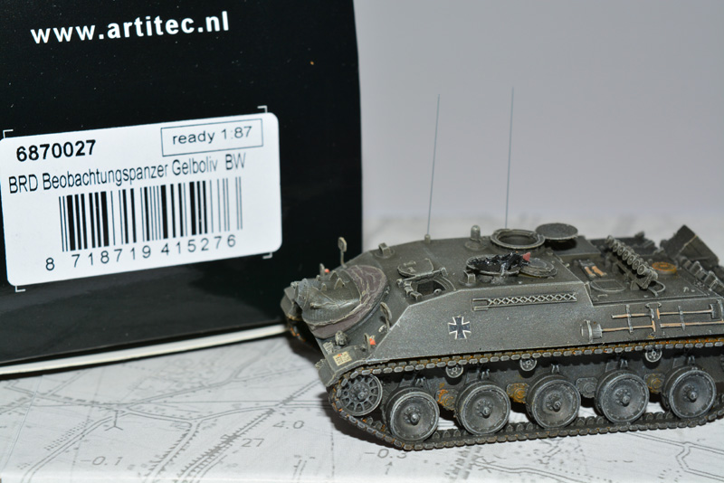 Artikel-Bild-Artitec 6870027 Jaguar Beobachtungspanzer Panzer oliv Bw NEU 1:87 