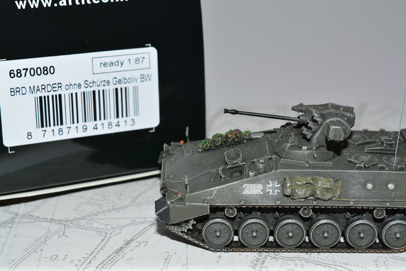 Artikel-Bild-Artitec 6870080 SPz Marder Schützenpanzer Panzer oliv Bw 1:87