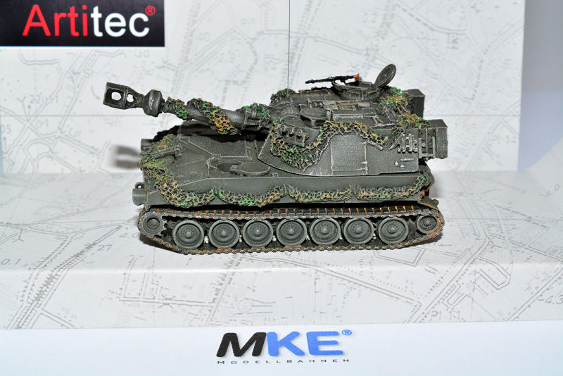 Artikel-Bild-Artitec 6870094 Panzerhaubitze M109 G oliv Bundeswehr Bw 1:87