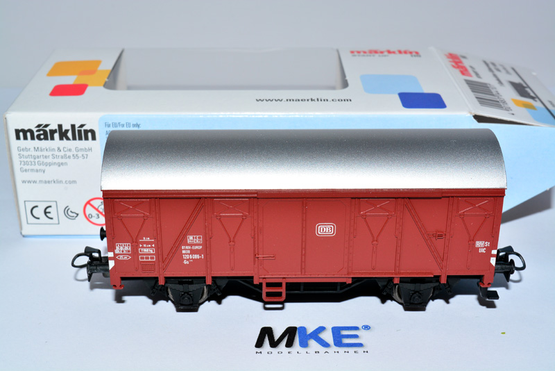 Artikel-Bild-Märklin 4410 Güterwagen, geschlossen DB Ep. IV