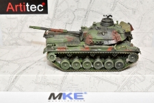 Artikel-Bild-Artitec 6870079 M48 Kampfpanzer Panzer flecktarn Eisenbahntransport Bw 